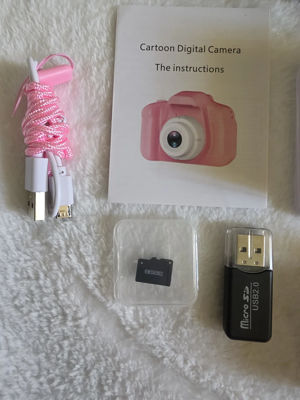 Children's Pink Digital Camera - Kid-Friendly Camera